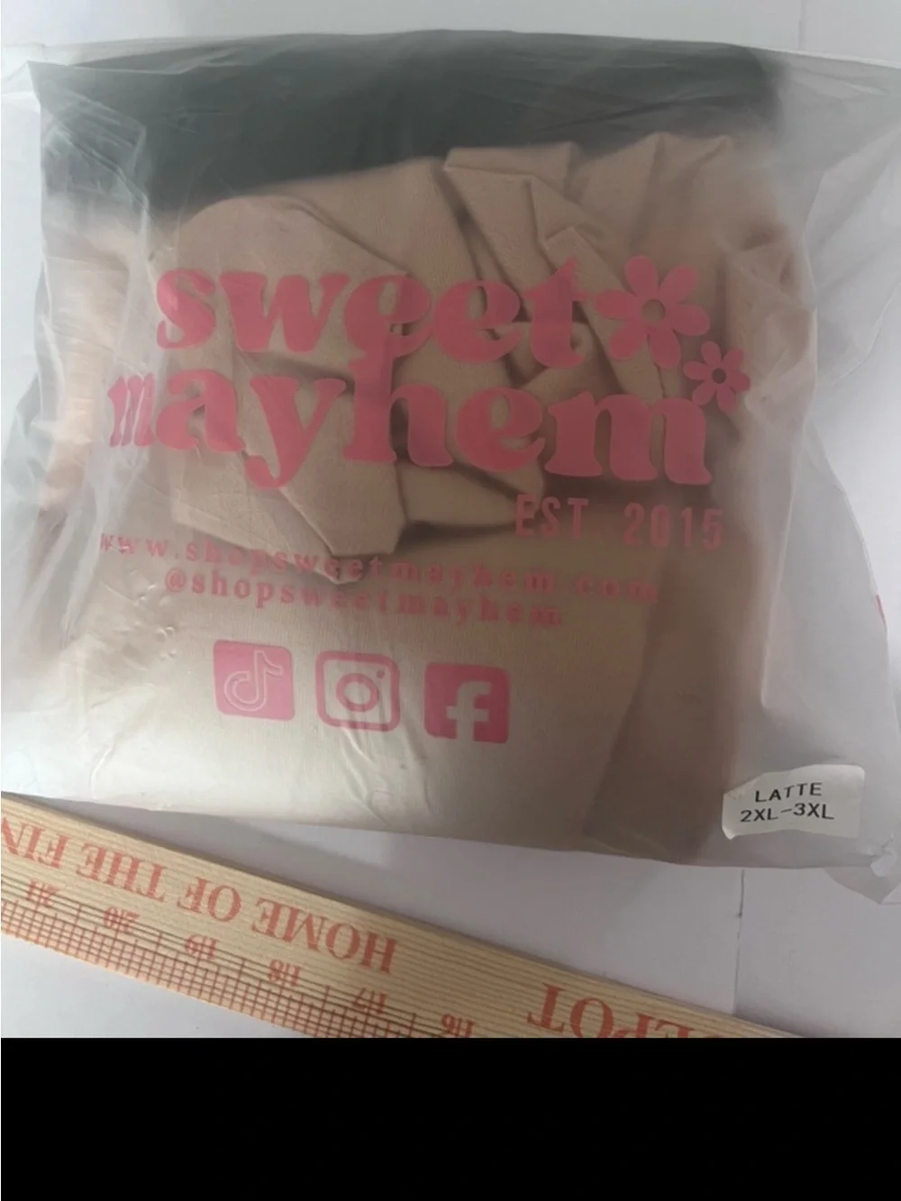 Sweet Mayhem Magic Leggings TikTok Viral Latte Nude 2XL-3XL 2 Pack NWT